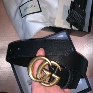 GG Black and Gold Belt